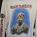 Iron Maiden - TShirt or Longsleeve - Iron maiden world slavery  tour