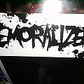 Demoralizer - Other Collectable - White Demoralizer Sticker