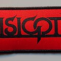 Visigoth - Patch - Visigoth Logo on red