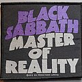 Black Sabbath - Patch - Black Sabbath Master of Reality woven patch