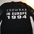Crowbar - TShirt or Longsleeve - CROWBAR EUROPEAN TOUR Longsleeve 1994