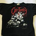 Obituary - TShirt or Longsleeve - Obituary "Pile Of Skulls" Euro Tour 1991 XL - L