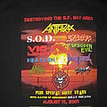Exodus - TShirt or Longsleeve - THRASH OF THE TITANS  2001 Chuck Billy Benefit Anthrax, S.O.D., Exodus,...