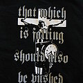 BOUNTY HUNTER - TShirt or Longsleeve - Bounty Hunter - Unholy Designs  -  "That wich falling  should also be pushed"...