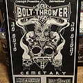 Bolt Thrower - Other Collectable - "No Guts, No Glory Tour 1995" Tour Poster, Bolt Thrower, Cemetery, Brutality