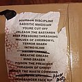 Municipal Waste - Other Collectable - Municipal Waste Speed of the Wizard 2018 setlist