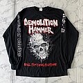 Demolition Hammer - TShirt or Longsleeve - Demolition Hammer Skull Fracturing Nightmare long sleeve