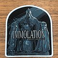 Immolation - Patch - Immolation Majesty and Decay white border