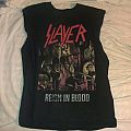 Slayer - TShirt or Longsleeve - sleeveless Slayer Reign In Blood T-Shirt