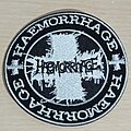 Haemorrhage - Patch - Haemorrhage Circle Logo (white)