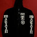 Watain - Hooded Top / Sweater - Watain 'Black Metal Warfare '15' Zipper