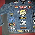 Led Zeppelin - Battle Jacket - Led Zeppelin Heard Rock Cafe Jacket with Patches