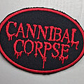 Cannibal Corpse - Patch - CANNIBAL CORPSE - Logo 90X65 (embroidered)