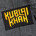 Kublai Khan - Patch - KUBLAI KHAN - Logo 110X70 mm (embroidered)