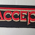 Accept - Patch - ACCEPT - Logo 110X42 mm (embroidered)