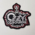 Ozzy Ozbourne - Patch - OZZY OZBOURNE - Logo 80X75 mm (embroidered)