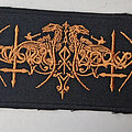 Nokturnal Mortum - Patch - NOKTURNAL MORTUM - Rune Logo Bronze 120X60 mm (embroidered)