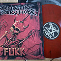Sadistik Exekution - Tape / Vinyl / CD / Recording etc - SADISTIK EXEKUTION ‎– Fukk (Opaque Red/Black Marble Shade Vinyl) Ltd. 400