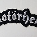 Motörhead - Patch - Motörhead MOTORHEAD - White Logo 120X35 mm (embroidered)