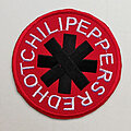 Red Hot Chili Peppers - Patch - RED HOT CHILI PEPPERS - Red Logo 80 mm (embroidered)