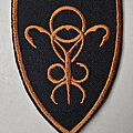 Nokturnal Mortum - Patch - NOKTURNAL MORTUM - Lunar Symbol Bronze 60X80 mm (embroidered)