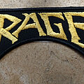 Rage - Patch - RAGE Yellow Logo 95x50mm embroidered