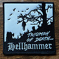 Hellhammer - Patch - HELLHAMMER - Triumph of Death... 100x100 (embroidered)