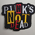 PUNK&#039;S NOT DEAD - Patch - PUNK'S NOT DEAD - Big 105X90 mm (embroidered)