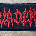 Vader - Patch - VADER Logo 90x45mm embroidered