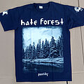 Hate Forest - TShirt or Longsleeve - HATE FOREST - Purity (BLUE T-Shirt) Original Cover