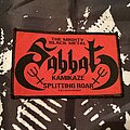 Sabbat - Patch - Sabbat Kamikaze Splitting Roar woven patch