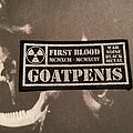 Goatpenis - Patch - Goatpenis First Blood woven patch