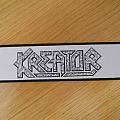 Kreator - Patch - Kreator white large patch