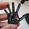 Pushead - Pin / Badge - Pushead Hand of Fear Pewter Pin