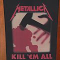 Metallica - Patch - Metallica - Back Patch - Kill Em' All - 2012