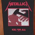 Metallica - Patch - Metallica - Back Patch - Kill Em' All - 2007