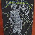 Metallica - Patch - Metallica - Back Patch - ...And Justice For All... (Green Version)