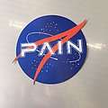 Pain - Patch - Pain/NASA patch