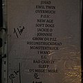 D-A-D - Other Collectable - Setlist from 2012