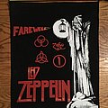 Led Zeppelin - Patch - Led Zeppelin farewell backpatch