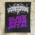 Faustcoven - Patch - Official Black Doom Metal woven back patch, mint