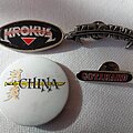 Krokus - Pin / Badge - Krokus swiss  bands pin badges