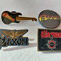 Saxon - Pin / Badge - Saxon pin badges