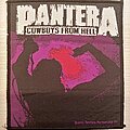 Pantera - Patch - Pantera Cowboys From Hell patch for you