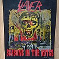 Slayer - Patch - Slayer - Seasons in the Abyss back patch