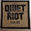 Quiet Riot - Patch - Quiet Riot QR lll patch