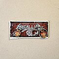 Metallica - Patch - Vintage Metallica Creeping Death Strip Patch