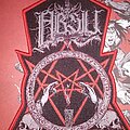 Absu - Patch - Absu red border woven patch