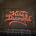 King Diamond - Patch - King Diamond - Logo patch