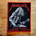 Metallica - Patch - Metallica - Cliff Burton memoriam patch